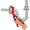 Slab Leak Plumber Logo